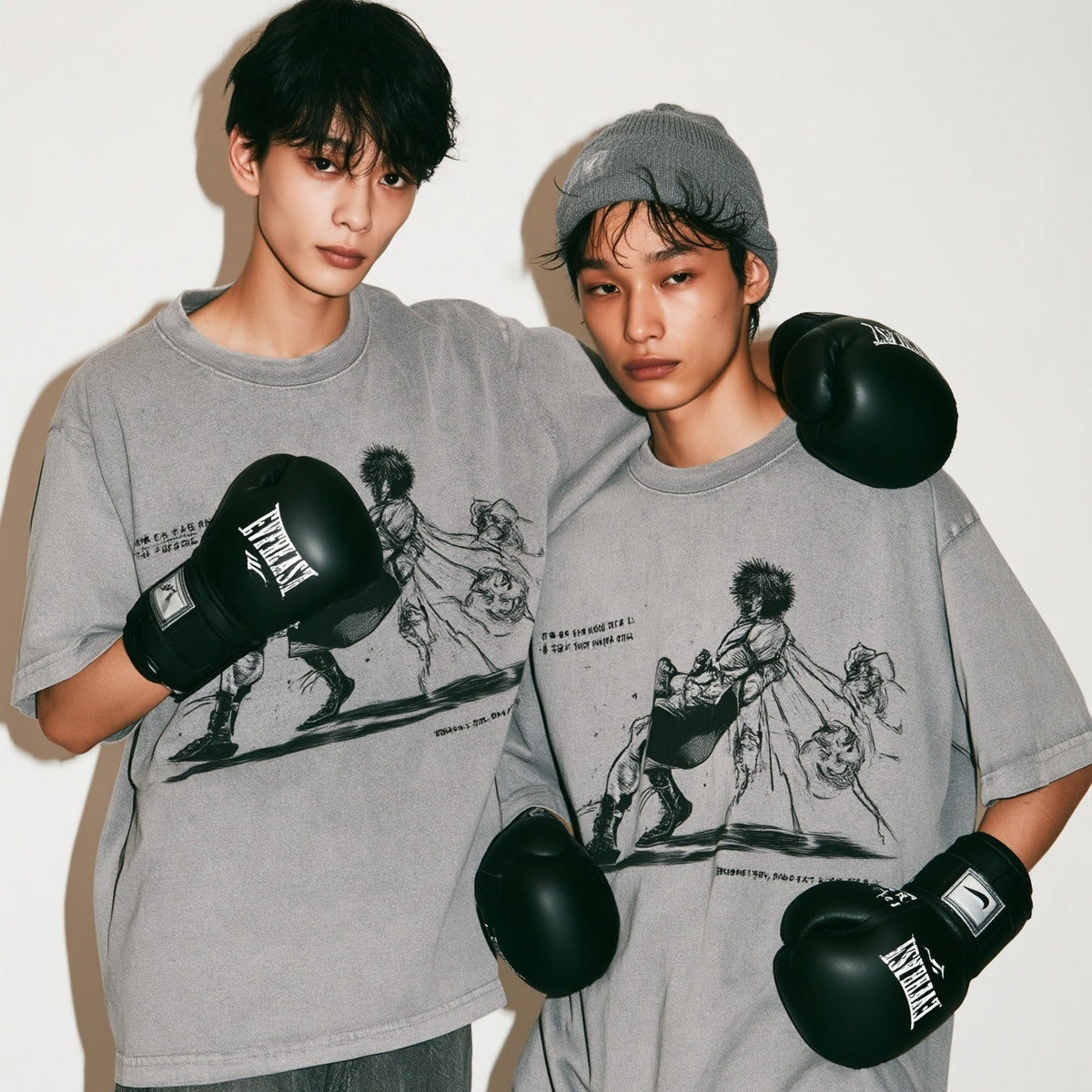 FIGHTLAB - NEVER ALONE OVERSIZED TEE.