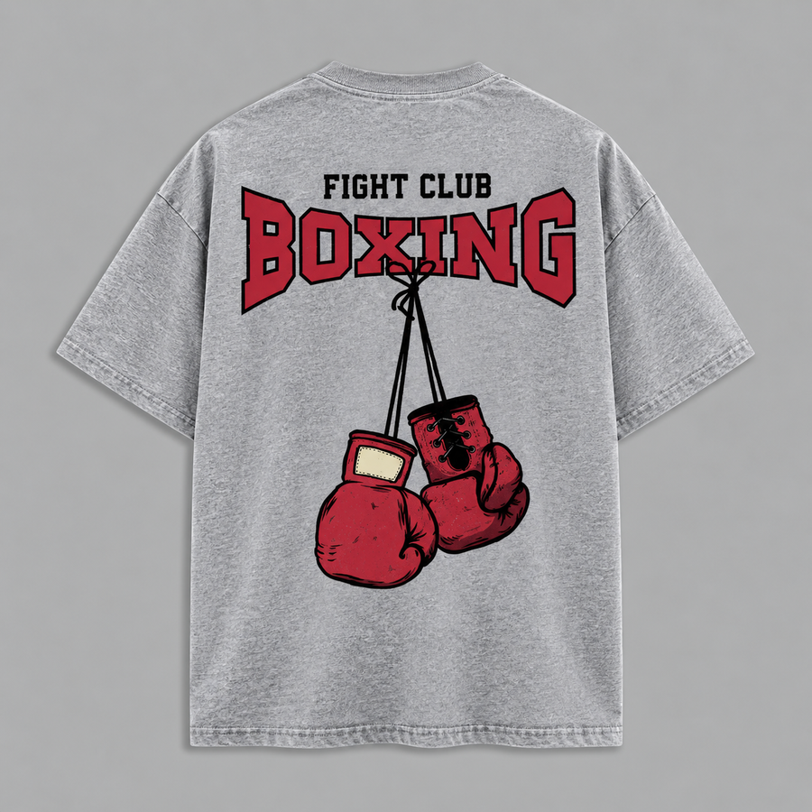 FIGHTLAB - WE LOVE BOXING TEE GREY.
