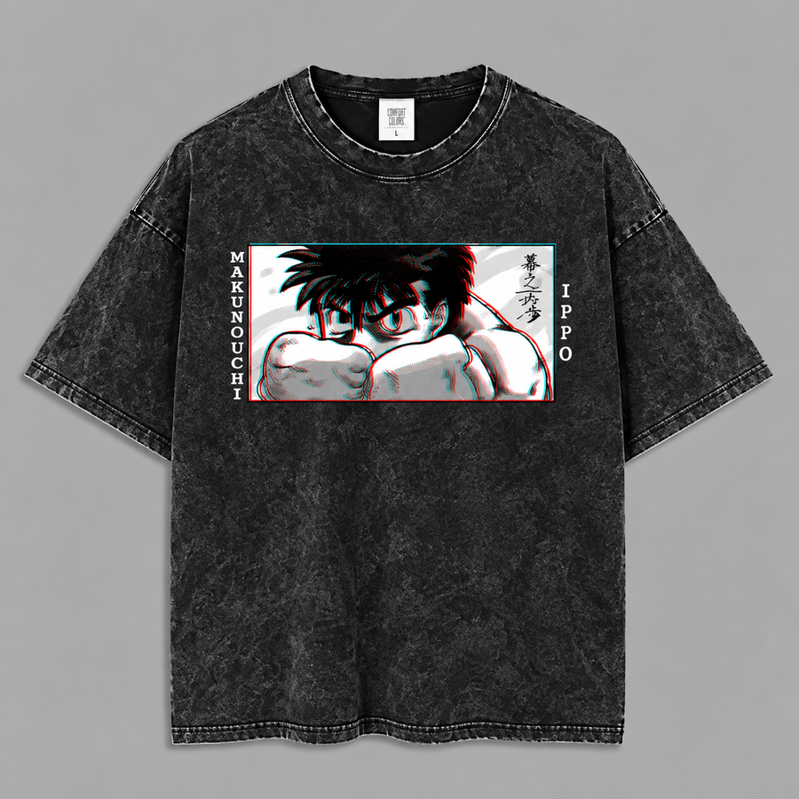 FIGHTLAB - OVERSIZED VINTED TEE.